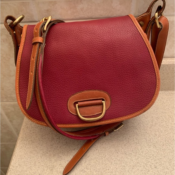 Dooney & Bourke Bags Vintage Dooney Bourke Horseshoe Saddle Bag
